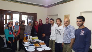 DSC01414 390x220 - احتفال بأعياد ميلاد أعضاء مشروعنا لشهر أكتوبر بالقاهرة