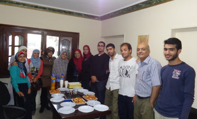 DSC01414 780x470 - احتفال بأعياد ميلاد أعضاء مشروعنا لشهر أكتوبر بالقاهرة