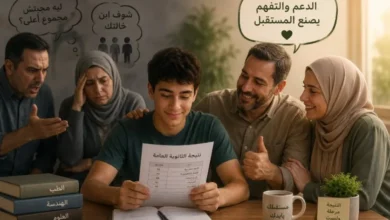 نتائج الأبناء