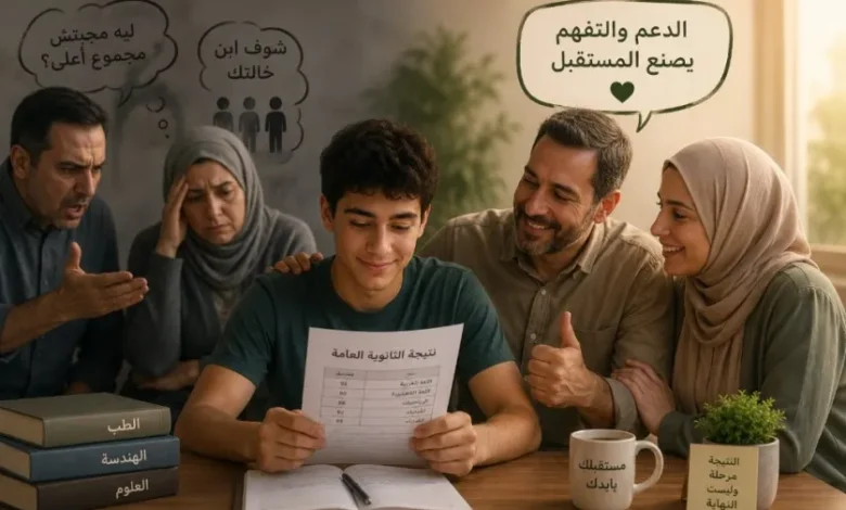 نتائج الأبناء