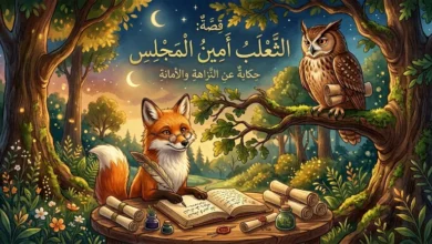 الثعلب أمين المجلس