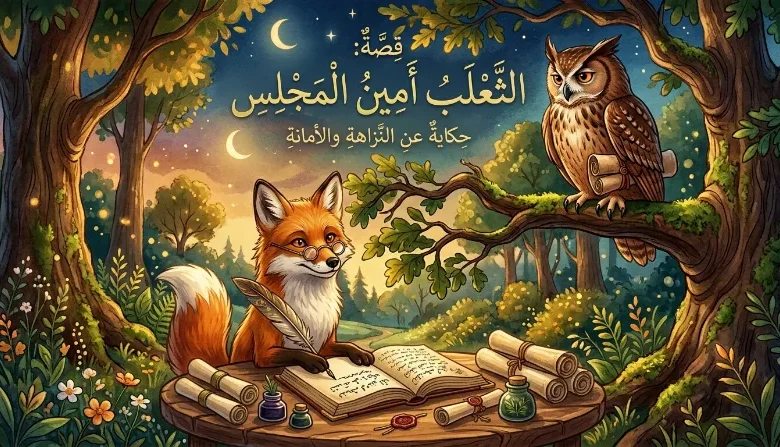 الثعلب أمين المجلس